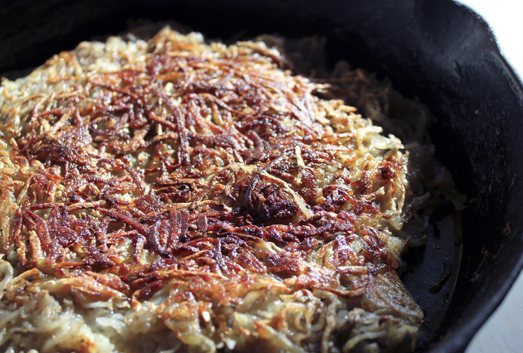 Modern Paleo celery root and onion rösti