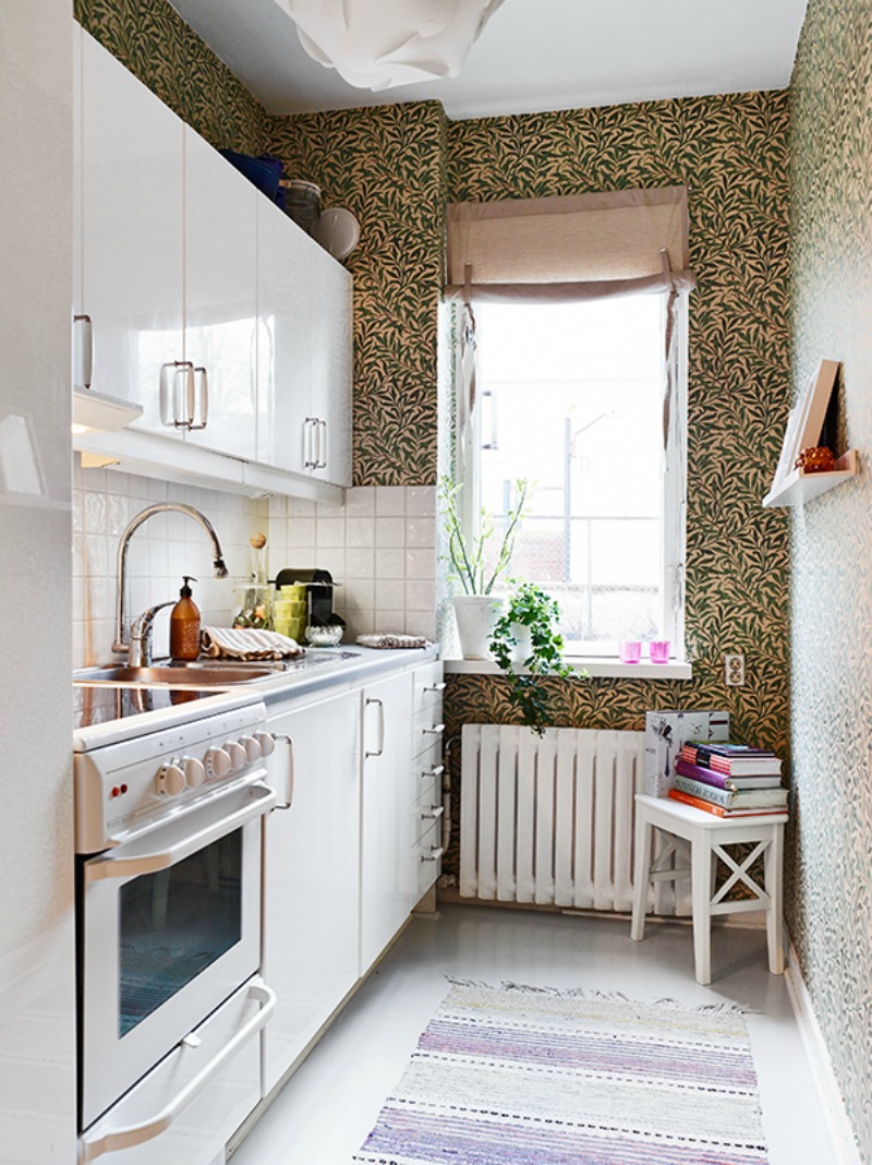 House of silver: hyggelig lille lejlighed med farver