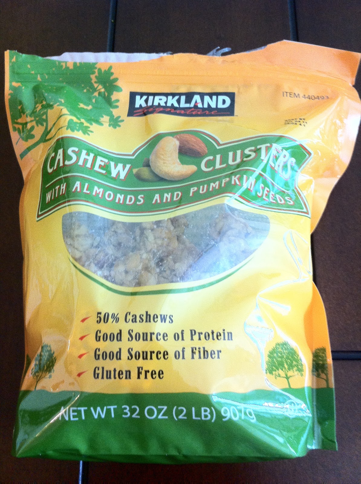 Knead No Gluten GF Kirkland Cashew Clusters