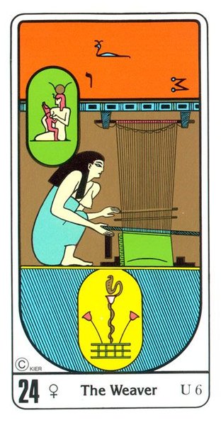 Tarot Kier: La Tejedora