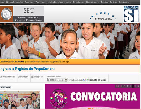 Convocatoria  Ingreso Educación Media Superior en Sonora 2013-2014 publicacion registro 11 de Marzo 6 de Mayo