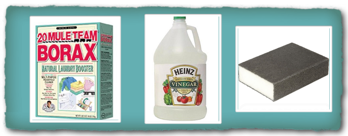 recipe to remove lime scale buildup