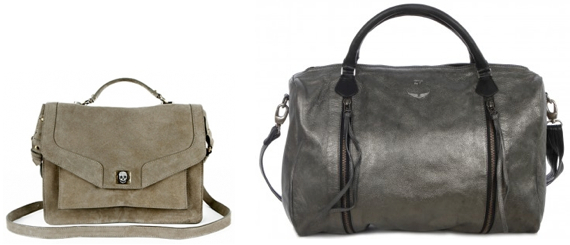 sac a main cuir marron