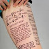 Ink tattoo on whole leg