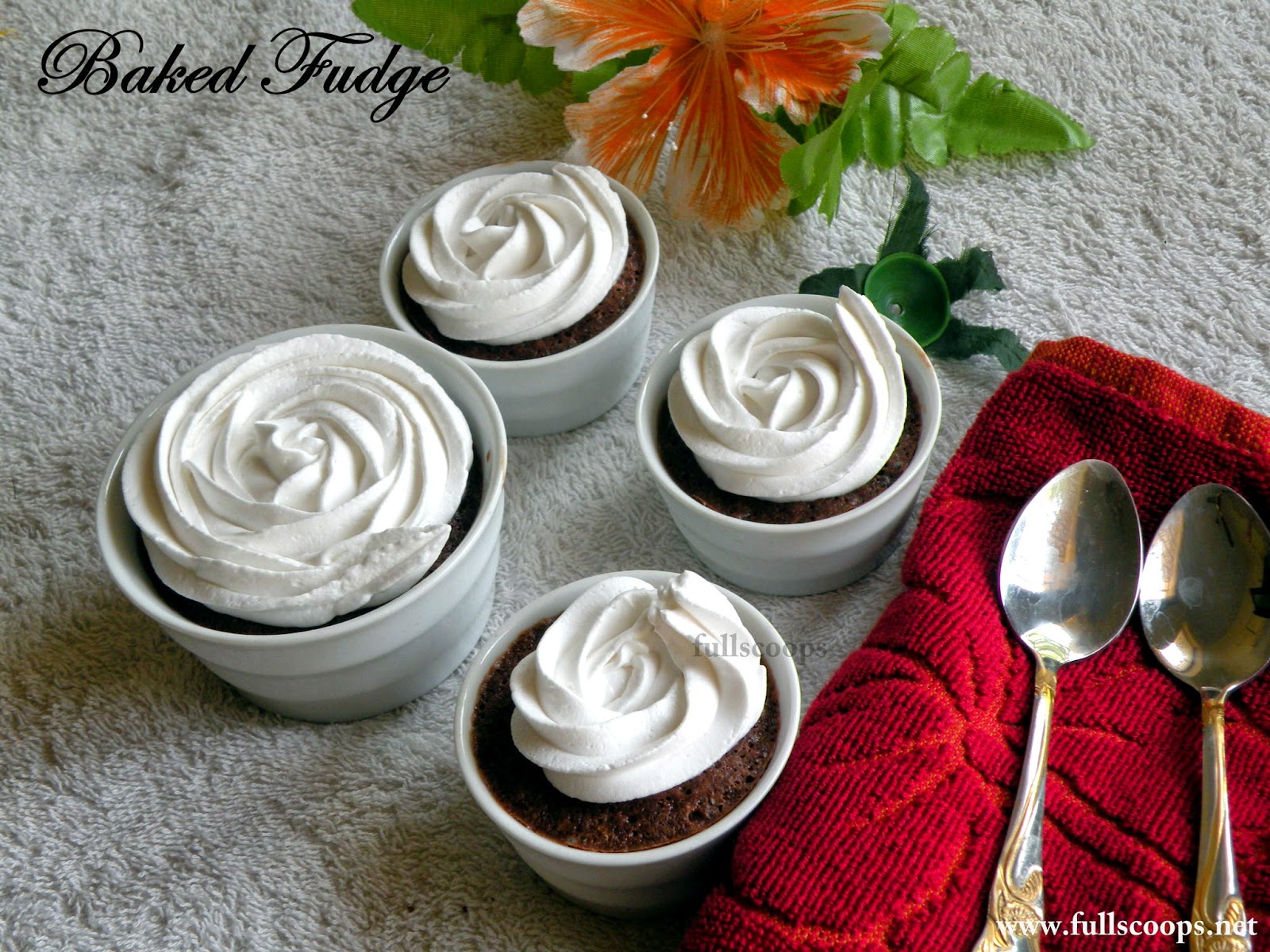 Baked Fudge Full Scoops A food blog with easy,simple & tasty recipes!