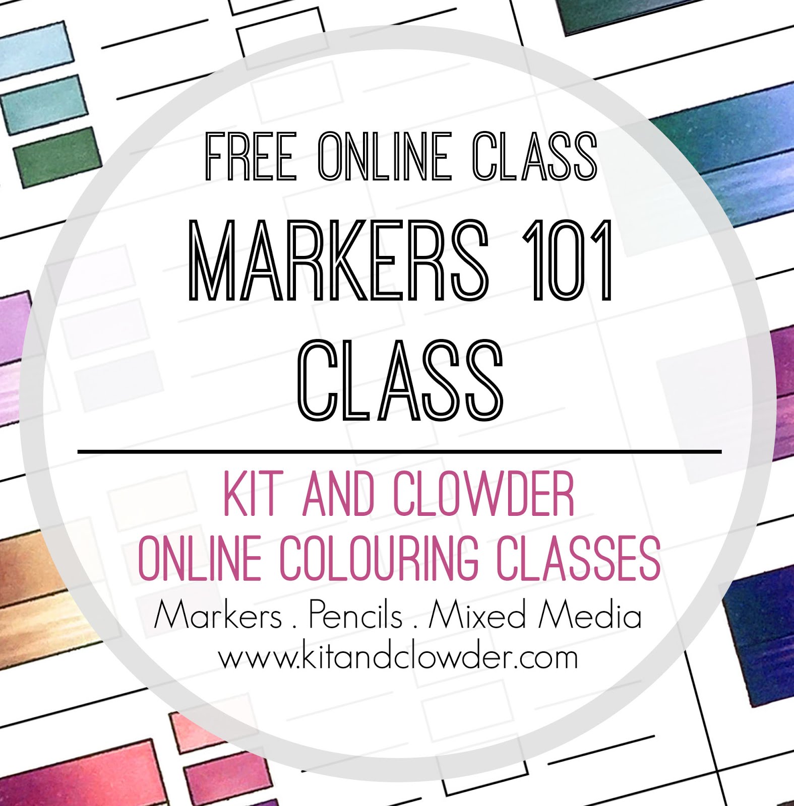 Join our FREE Markers 101 Class