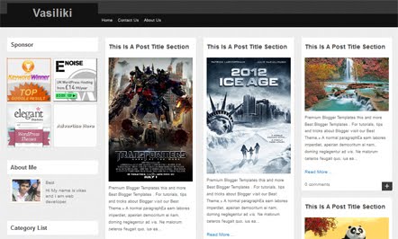Vasiliki Blogger Template Vasiliki Blogger Template