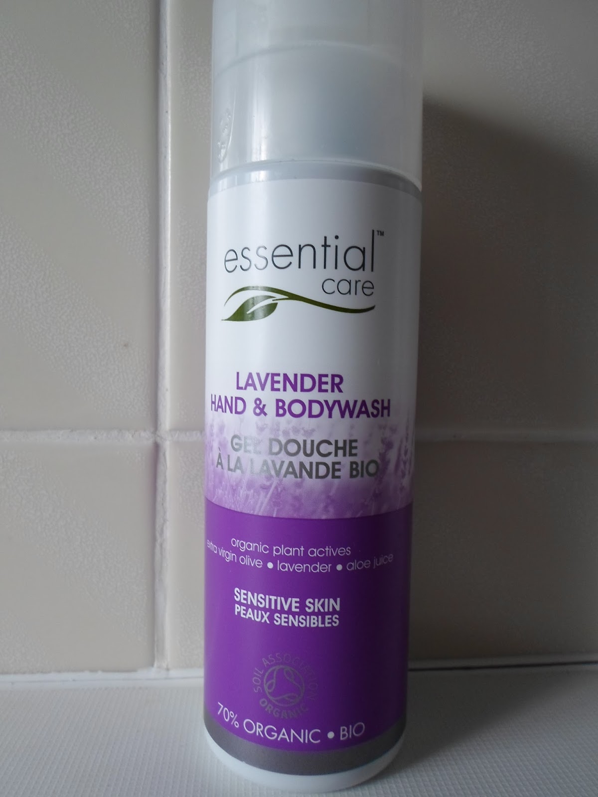 Review Essential Care Lavender Hand & Bodywash (now known as Odylique