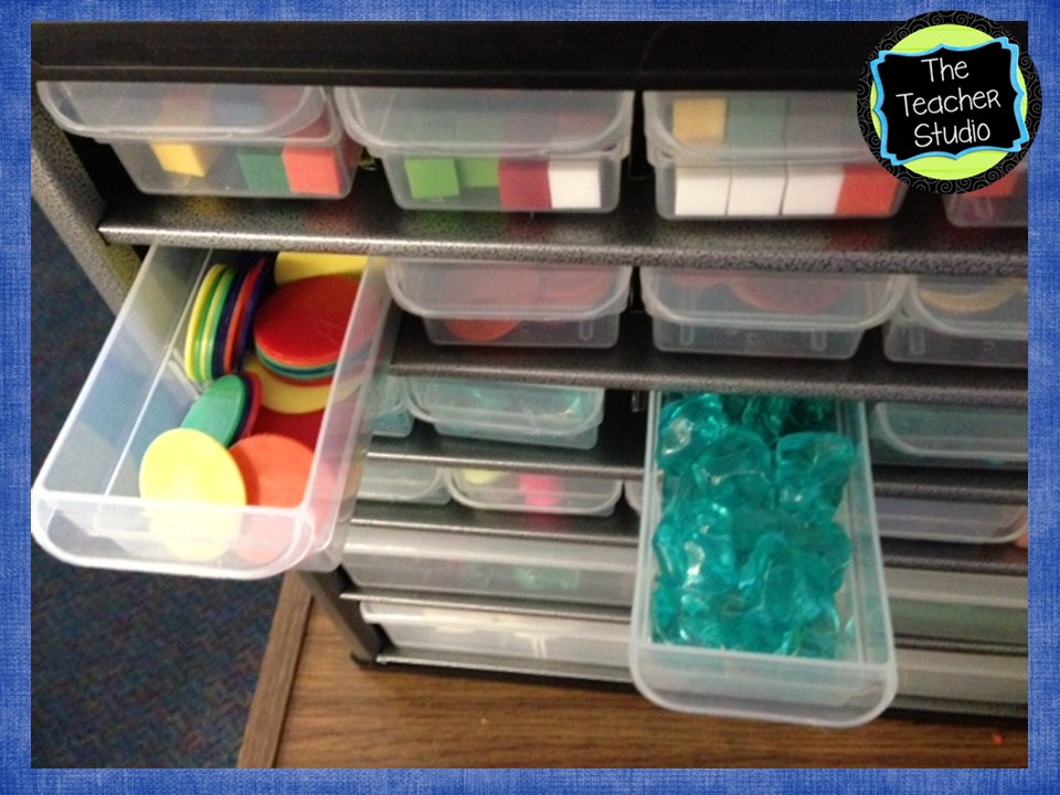 Math Manipulative Organization The Teacher Studio Learning, Thinking, Creating