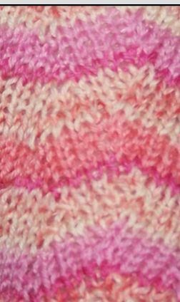 free shock wave knit pattern