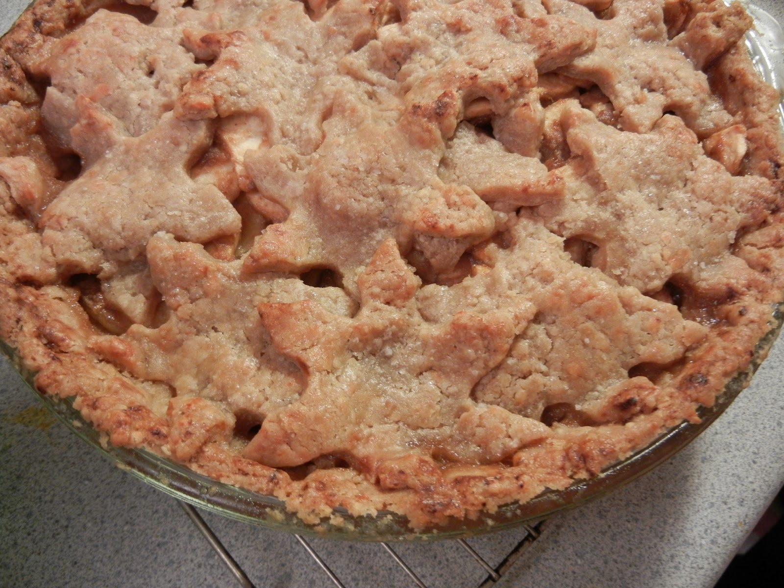 The Blueberry Files Cheddar Apple Pie