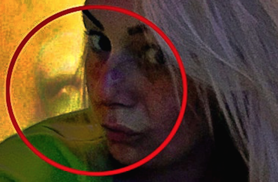 Alien Figure Photobombs Woman's Selfie Alien Figure Photobombs Woman's Selfie 2015, UFO Sightings
