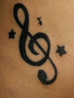 Music Notes Tattoos, Tattooing