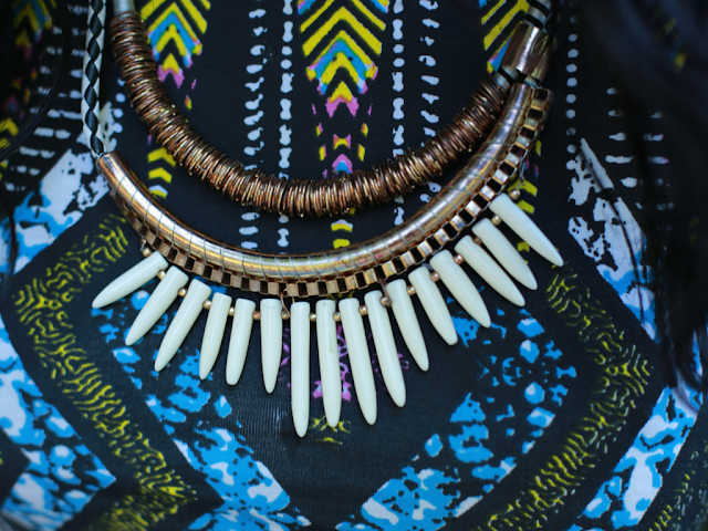 NEW LOOK TRIBAL NECKLACE 