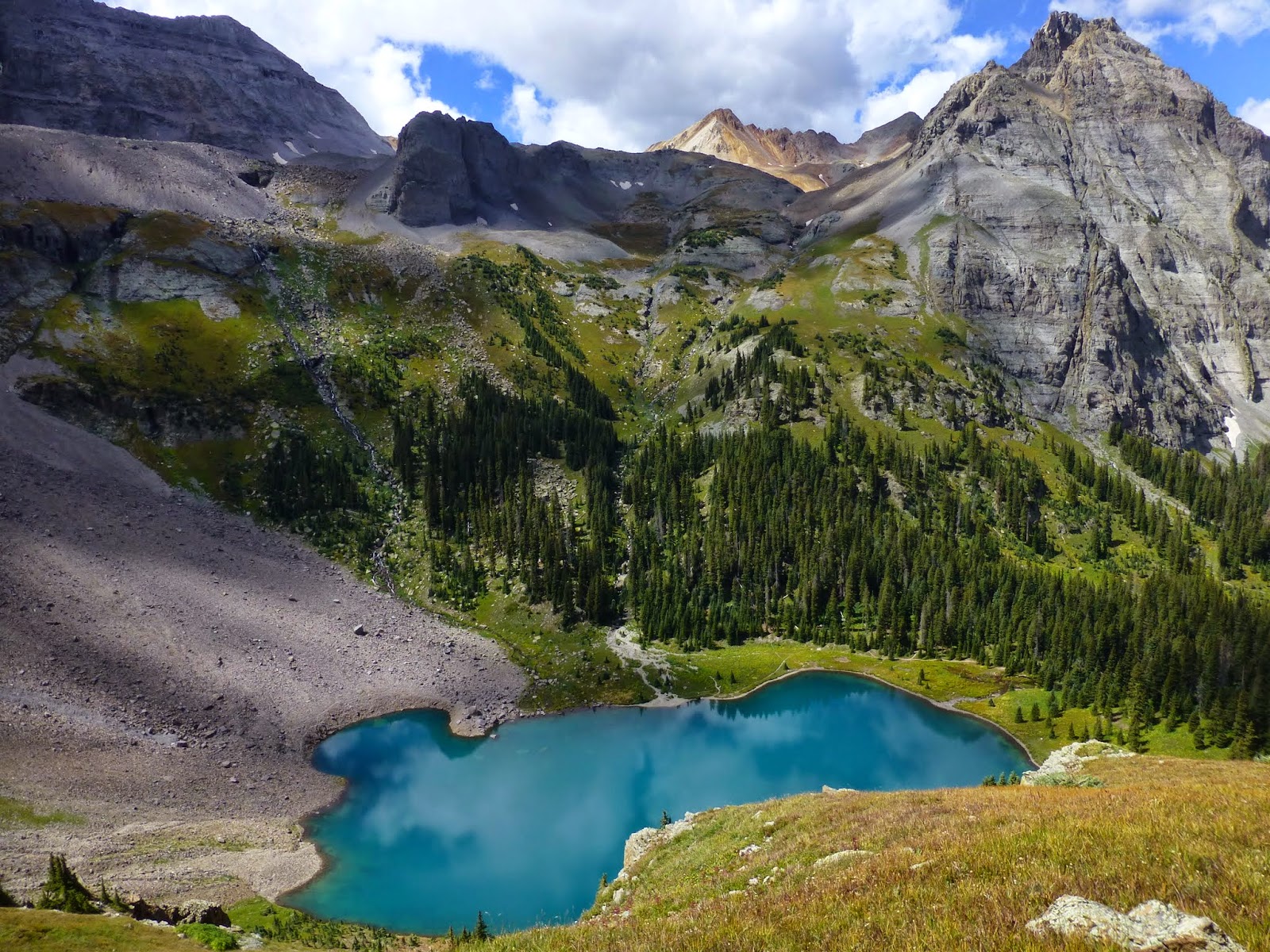Off on Adventure Blue Lakes Ouray, CO 9/5/14