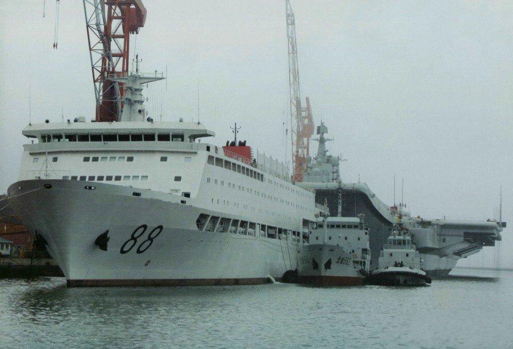 Carrier aircraft china U.S. Satellite Fixed On China Aircraft Carrier Sail, Which May Be In