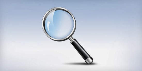 Magnifying glass icon (PSD) Magnifying glass icon (PSD)