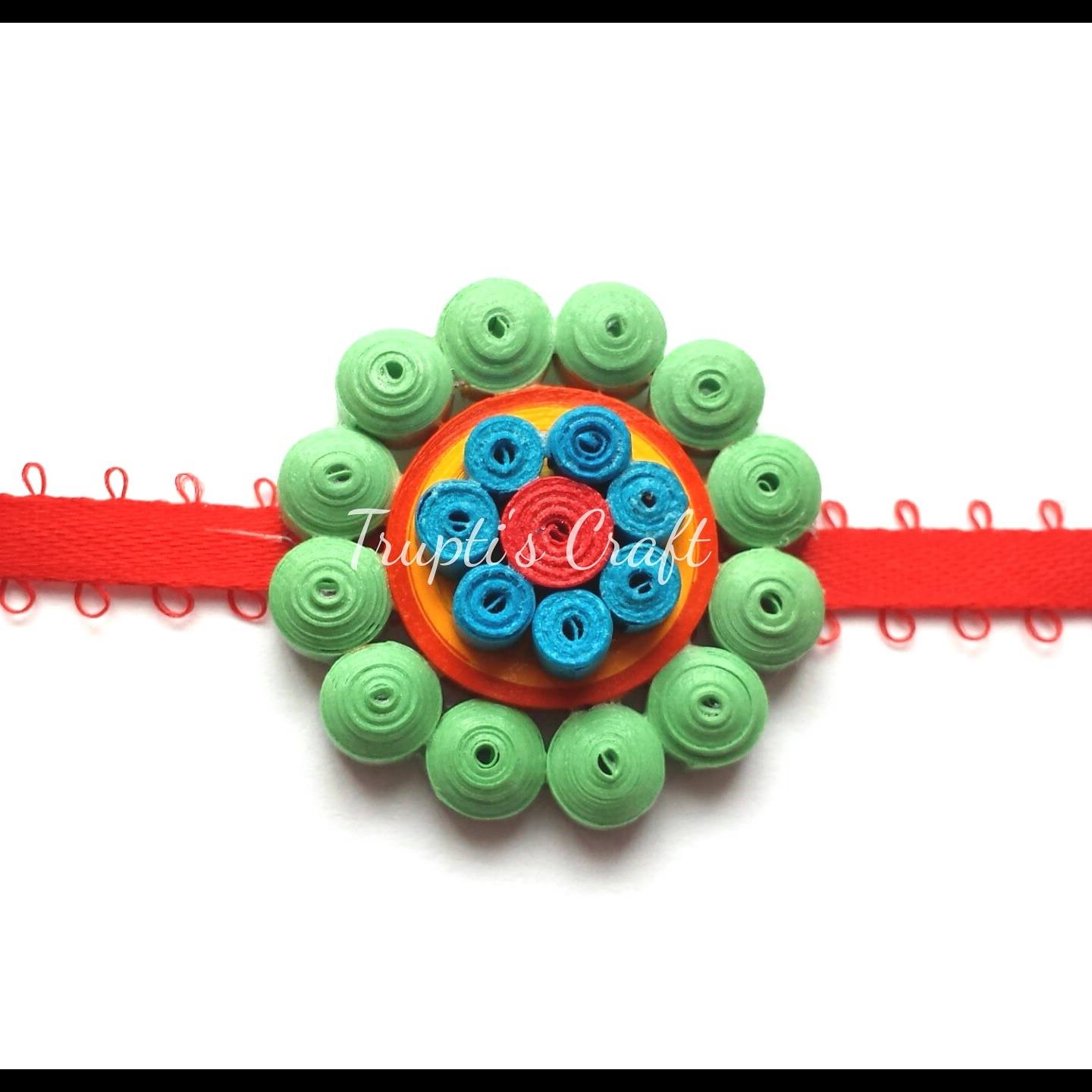Trupti's Craft Paper Quilling Rakhis