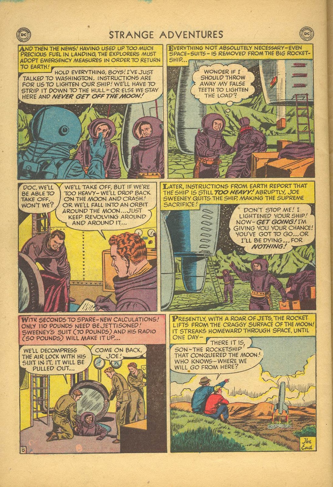 Comic Strange Adventures 1950 Issue 1
