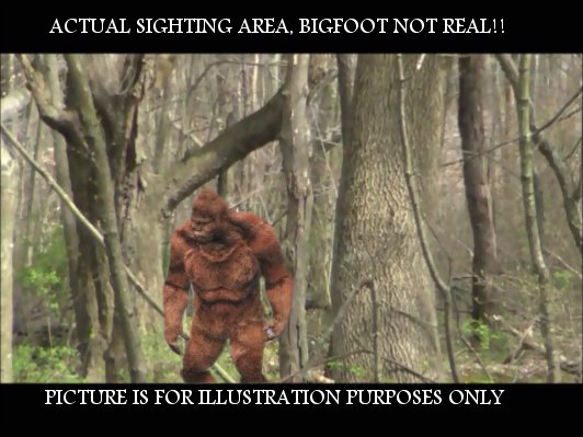 Ohio Bigfoot Sightings