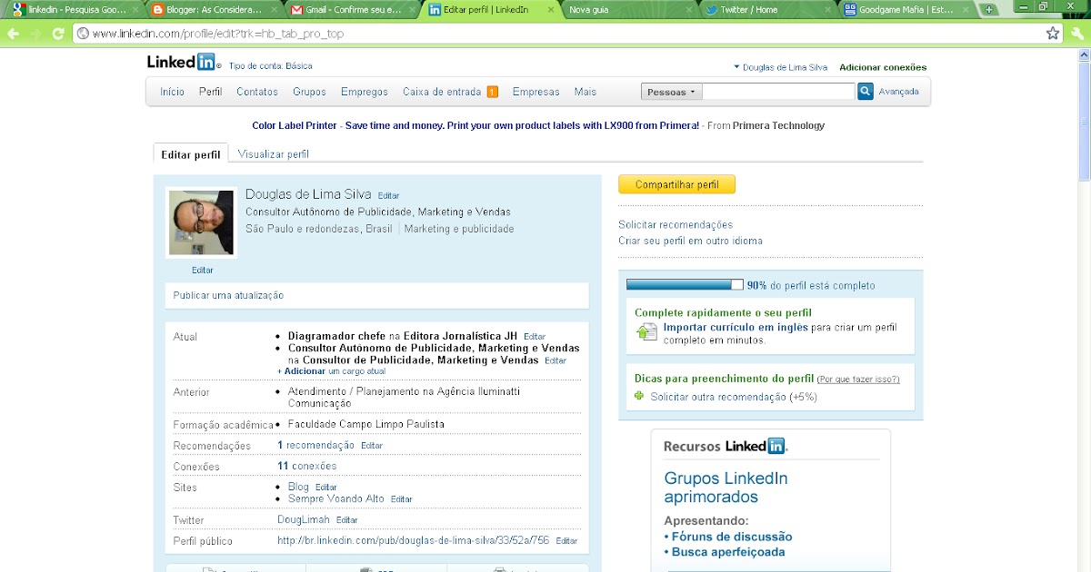 O Que Escrever Sobre Mim No Linkedin Exemplos