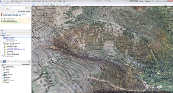 Ngs Topo Us 2d Appalachian Mountain Club's Equipped: How To Add Usgs Topographic Maps To  Google Earth