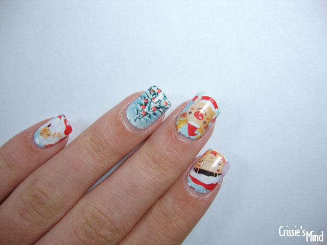 Christmas Water Decals 