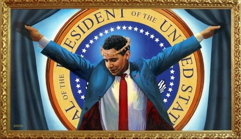 Obama-As-Jesus-Painting-Criticized-Catho