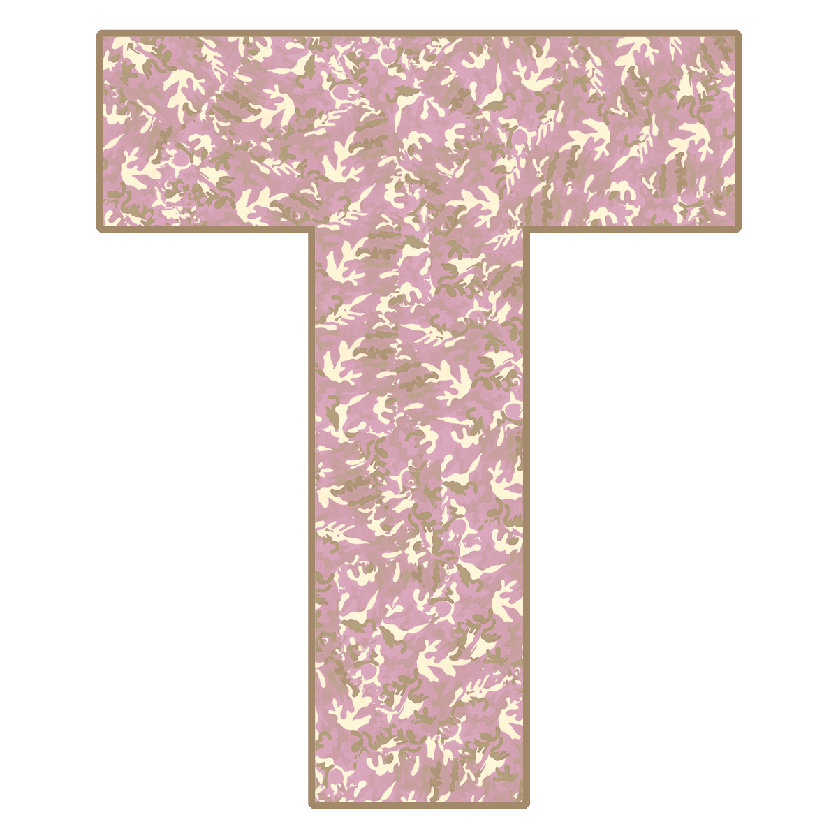 GRANNY ENCHANTED'S BLOG Free Pink Camo Digi Scrapbook Alphabet