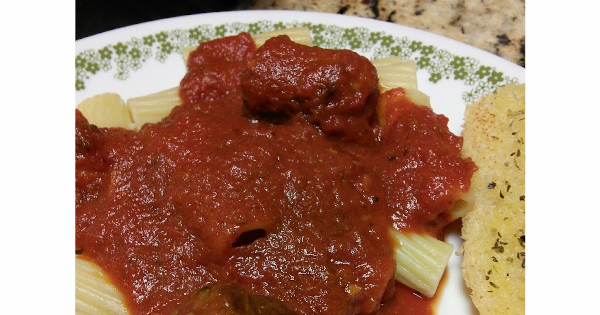 Hot Southern Mess Italian Sausage Gravy with Rigatoni