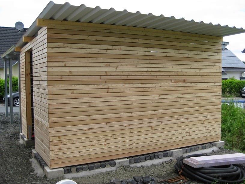 Marios Werkstatt Hausprojekt Carport / Schuppen Teil 4