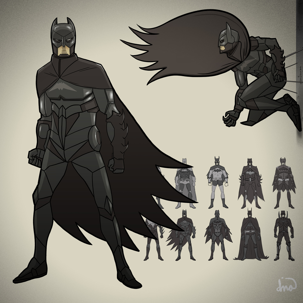illuskrate Batman (Character ReDesign Part 2)