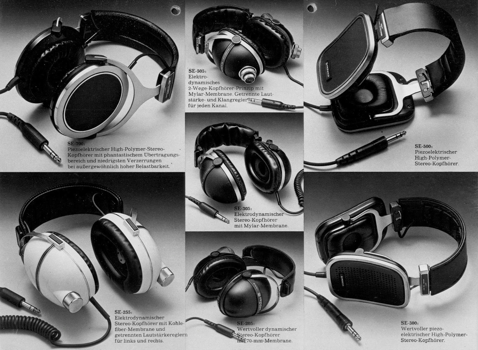 Back to the Oldschool Days... Pioneer SE Headphones from 70's and 80's