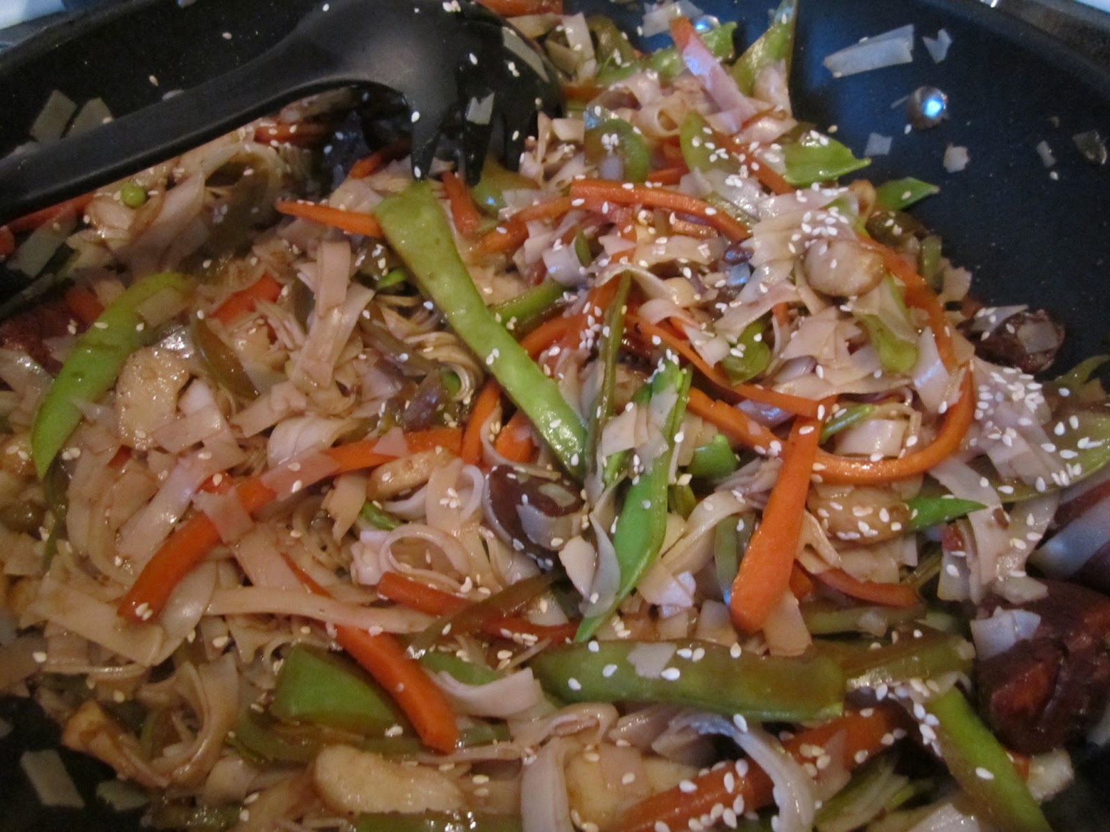 Rice Noodle VeggieChicken Dinner TheFirstPinQuest