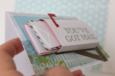 My creative corner: "You've got mail" card