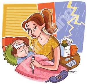PLANET KAZMAT: Jika Si Kecil Panas Demam