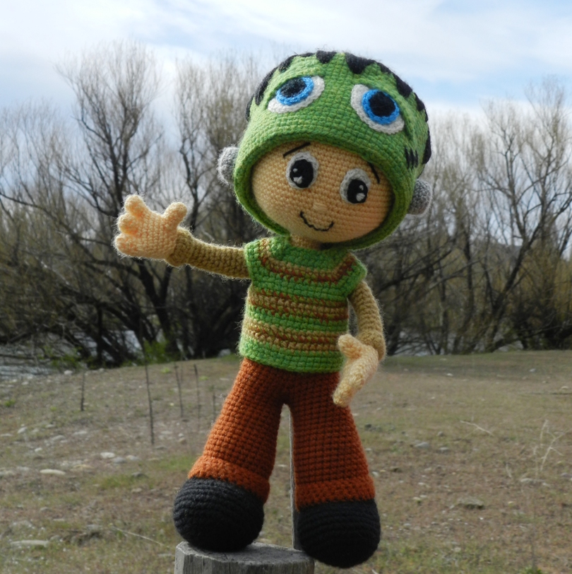 amigurumi niño