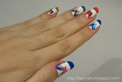 sailor nails moon inspired senshi version marker stripes skirts step paint fine