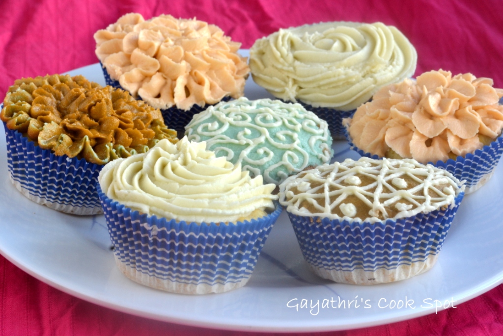 Decorating Cupcakes 1 Gayathri S Cook Spot