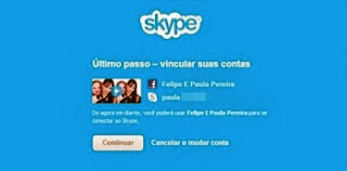 acesse o facebook pelo skype skype-facebook-conta-unica