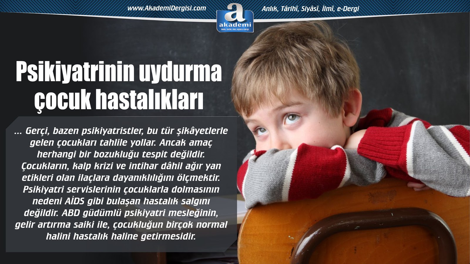 Psikiyatrinin Uydurma Cocuk Hastaliklari Psikiyatrinin Ve Tibbin Karanlik Yuzu Akademi Dergisi Mehmet Fahri Sertkaya