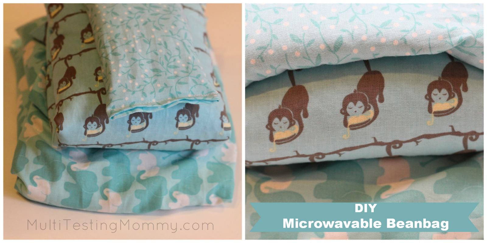 EASY DIY Microwavable Beanbag