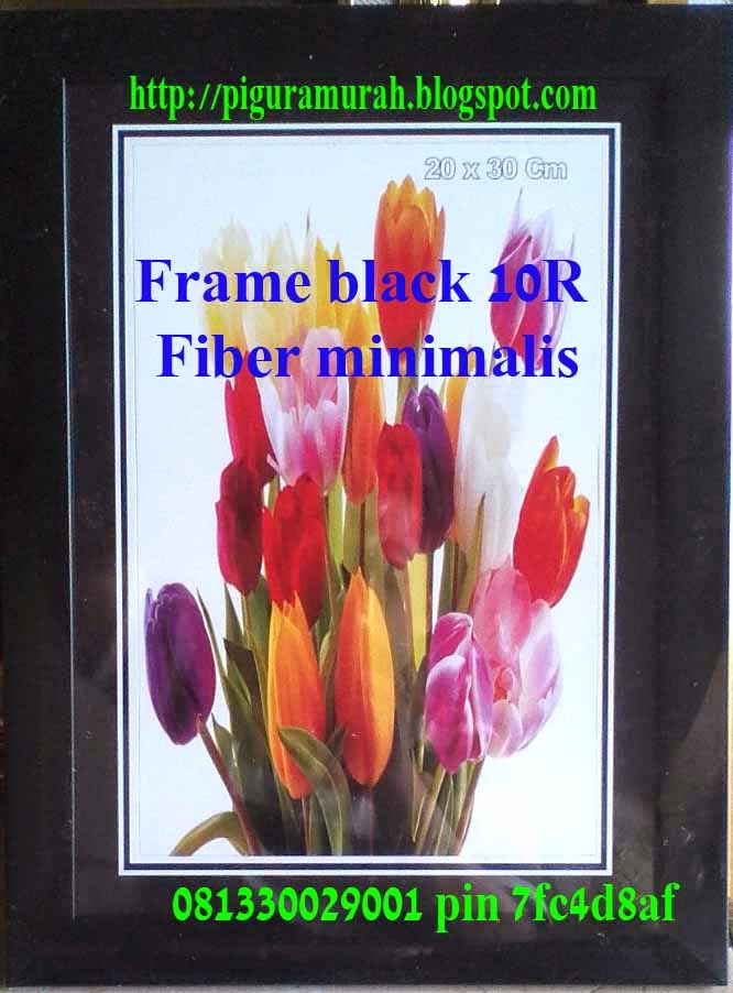 Frame foto pigora fiber hitam minimalis 10R Frame foto pigora fiber hitam minimalis 10R
