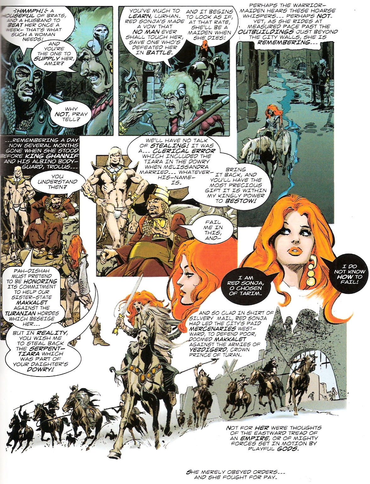 Bronze Age Babies: Red Sonja: She-Devil With a Chain Mail Bikini