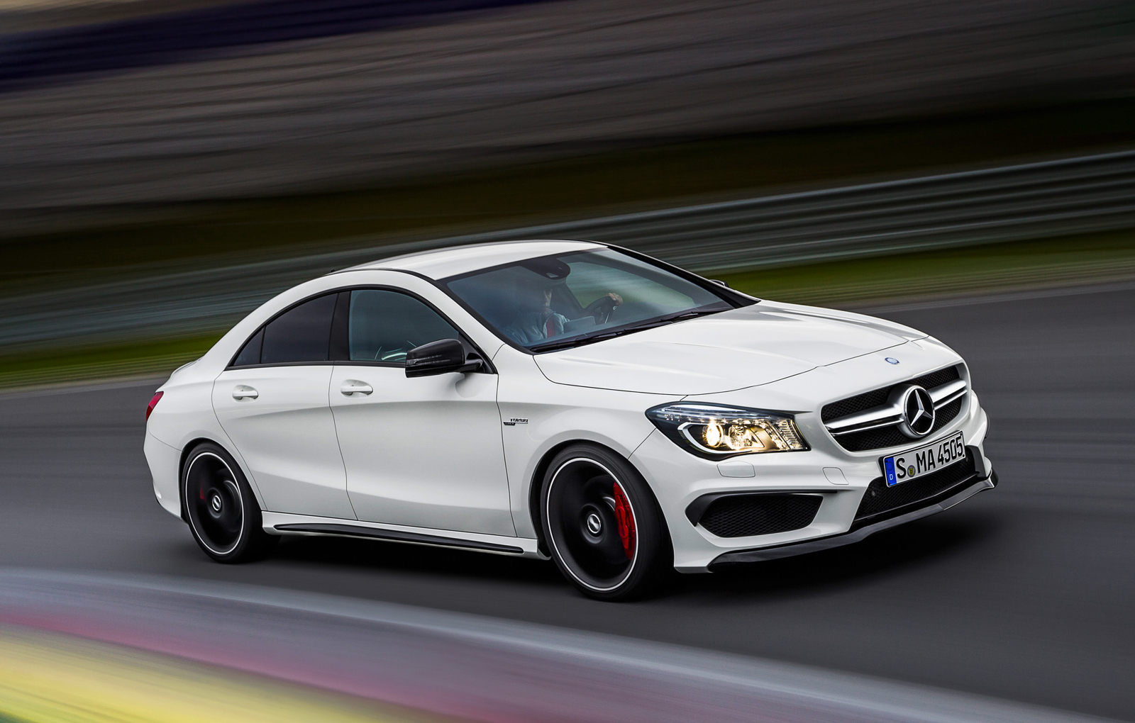 Mercedes CLA45 AMG the first pictures of the performance compact coupe