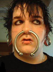 CRAZY PEOPLE  WITH RING NOSE