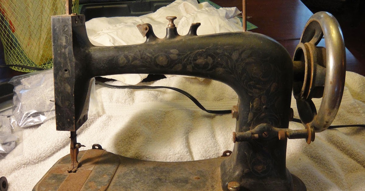 1893 Victorian Farmhouse Coming Home circa 1880s Remington Treadle