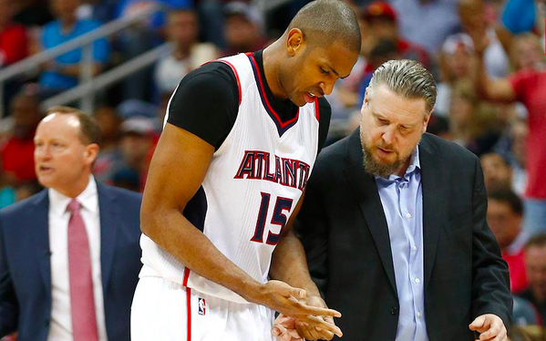 Al Horford perdería el partido de mañana.