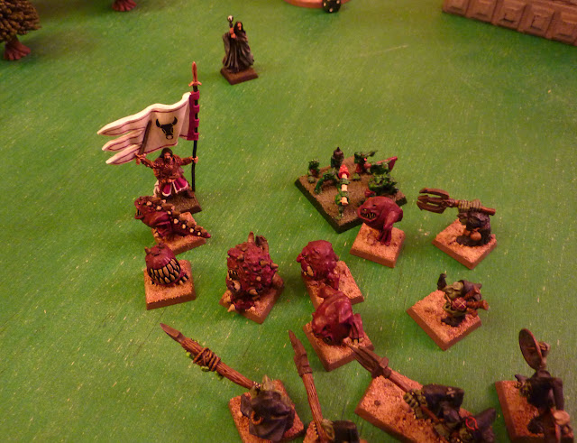 Age of Sigmar battle report between Moonclan Grots and Chaos Mortals.