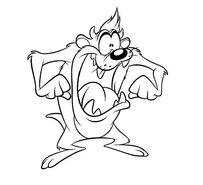 desenhos para colorir e imprimir desenhos do show do looney tunes